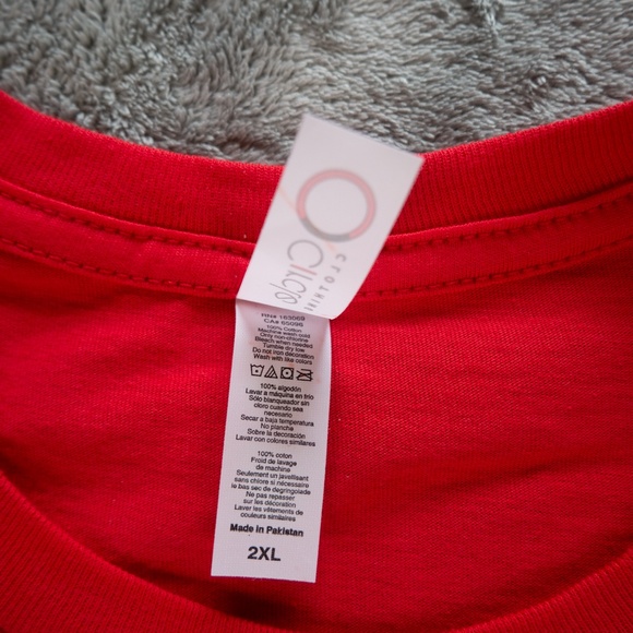 Forever Trump Flag Patriot Men Women 2XL XXL Red Unisex Graphic T-Shirt Tee NWOT - Picture 7 of 12